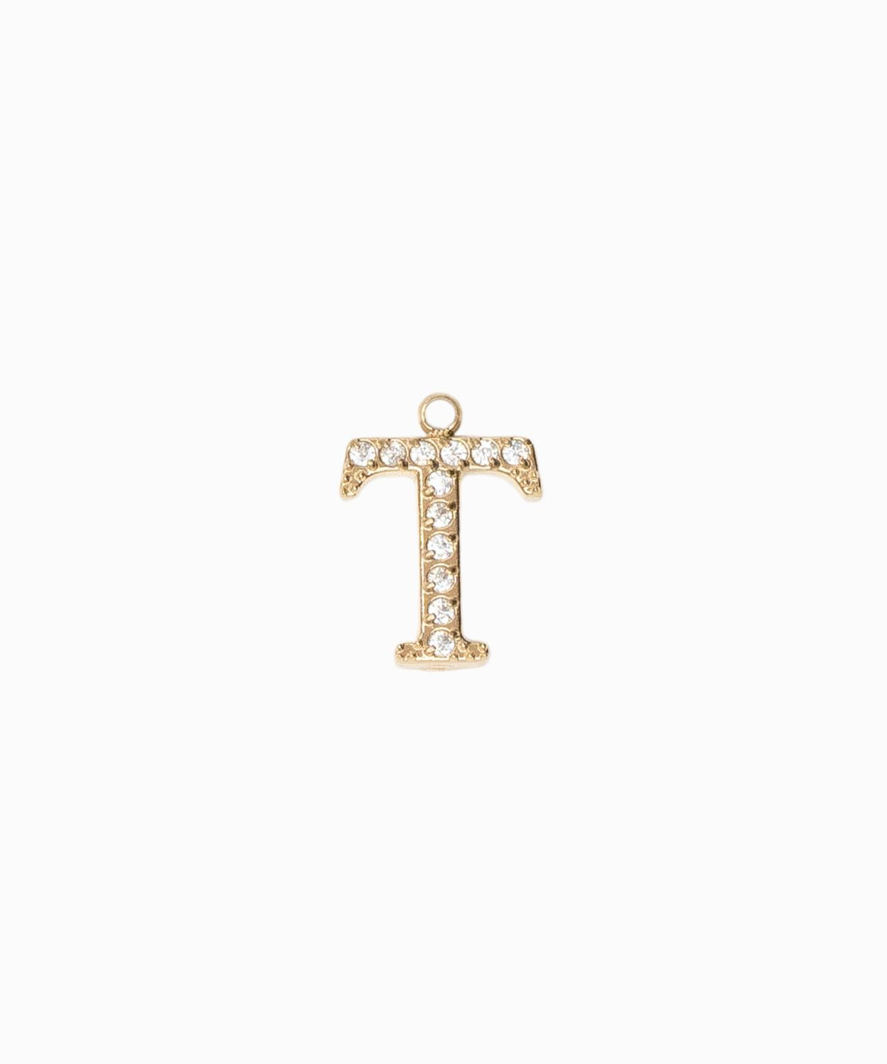 Pendentifs alphabet A-Z 12mm