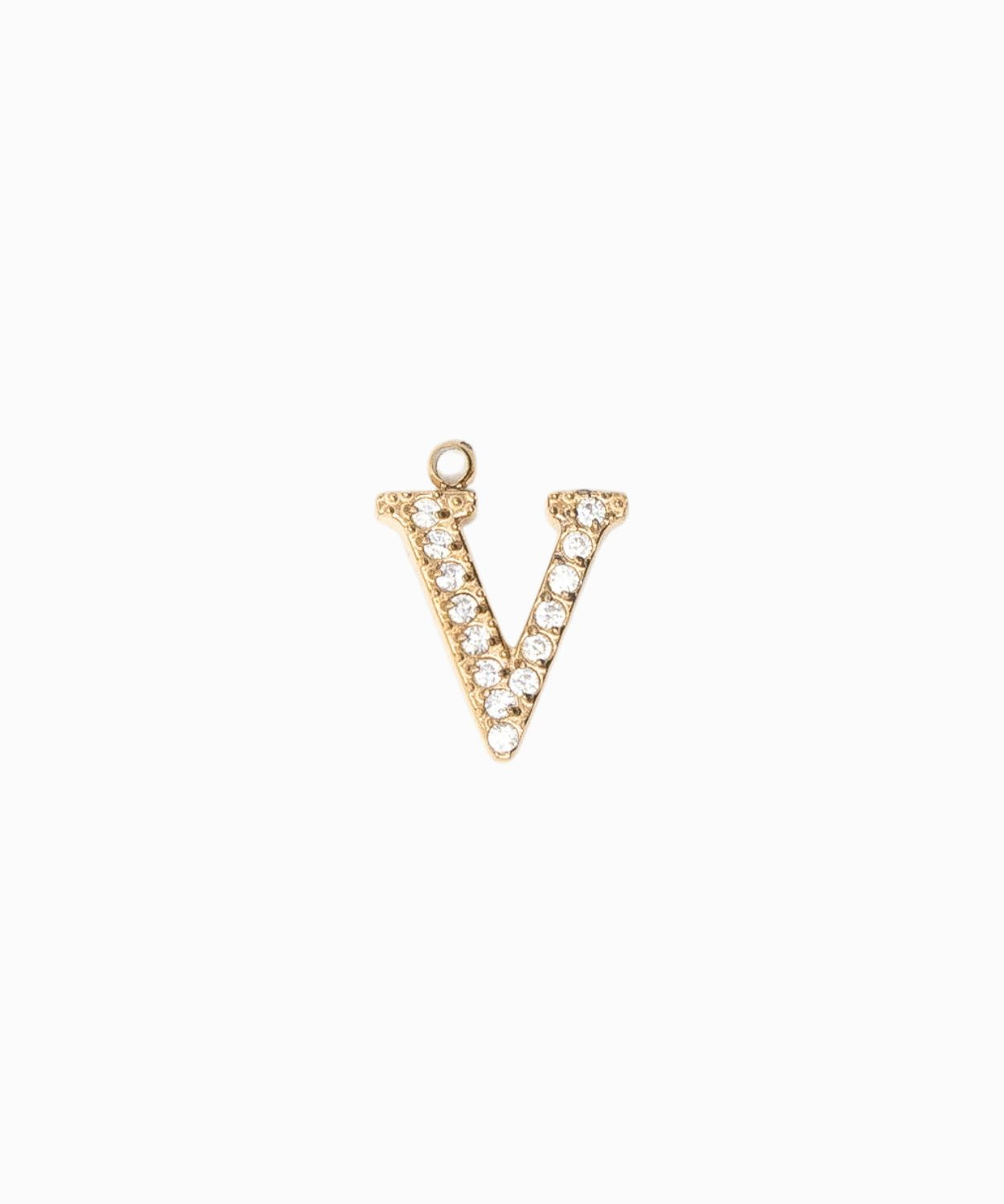 Pendentifs alphabet A-Z 12mm