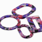 Pendentifs ovales 33x21mm