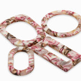 Pendentifs ovales 33x21mm