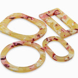 Pendentifs ovales 33x21mm