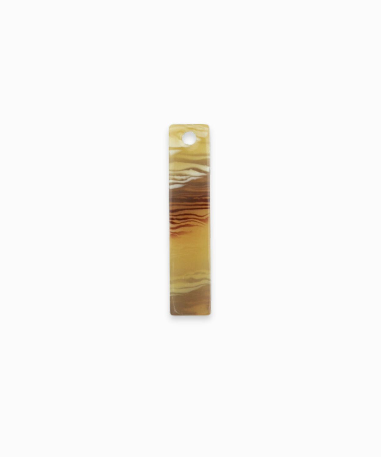 Pendentifs rectangles 27x6mm