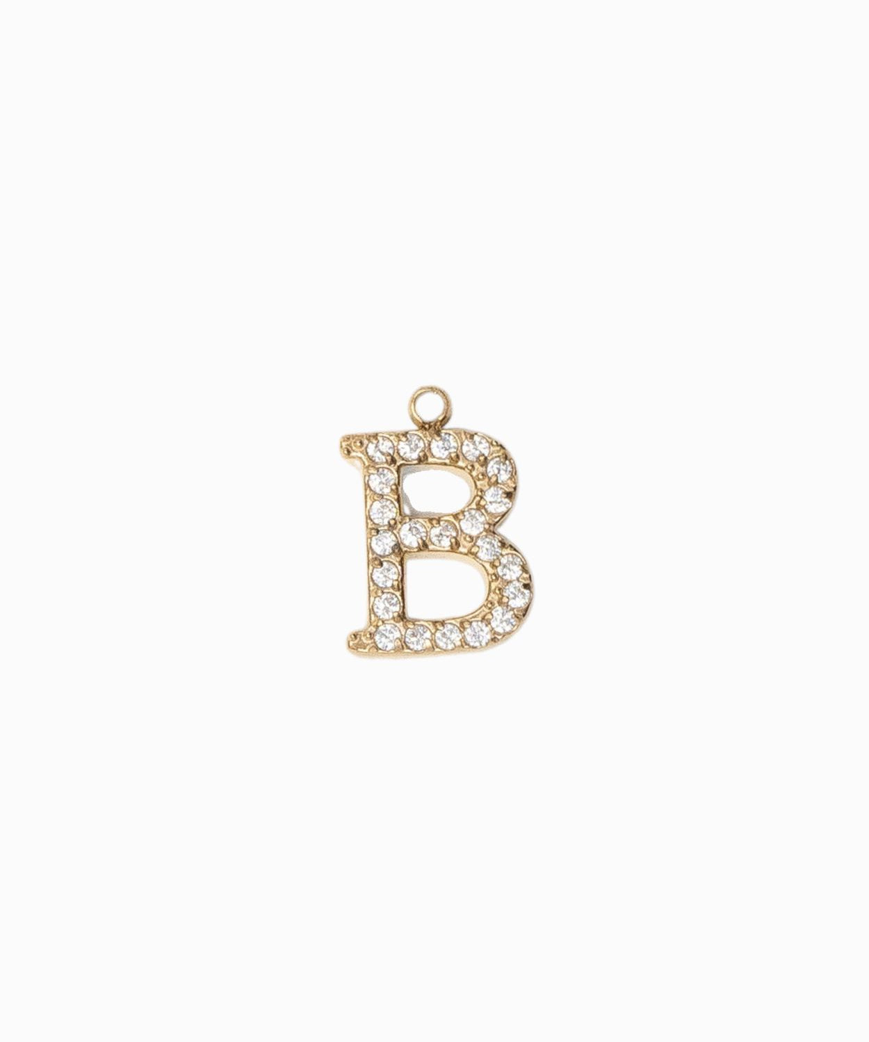 Pendentifs alphabet A-Z 12mm