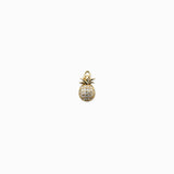 Pendentifs ananas strass 12x7mm