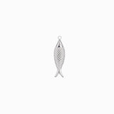 Pendentif sardine 21x6mm