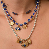 Pendentif saturne 8.5x12mm