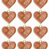 Pendentifs coeur 16x15mm
