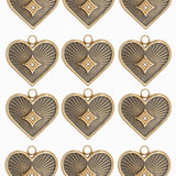 Pendentifs coeur 16x15mm