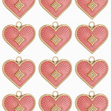 Pendentifs coeur 16x15mm