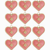 Pendentifs coeur 16x15mm