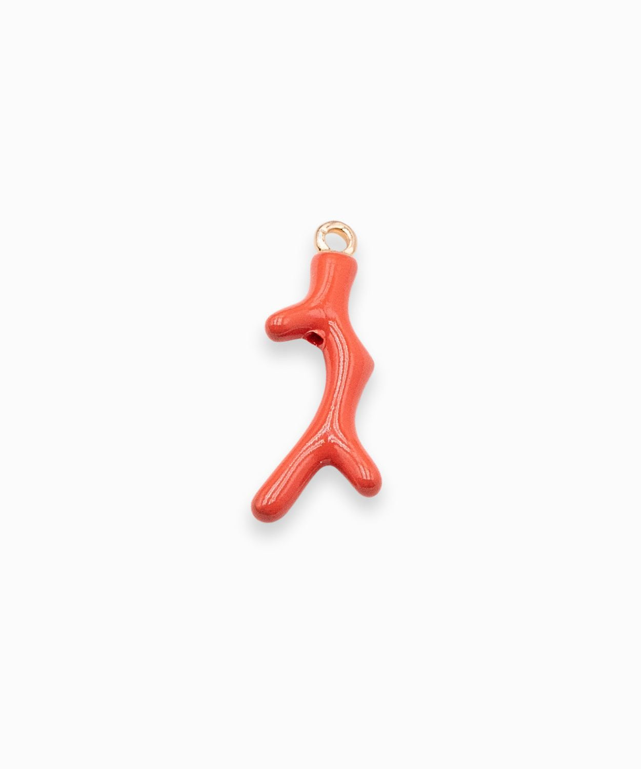 Pendentifs corail 23x9mm