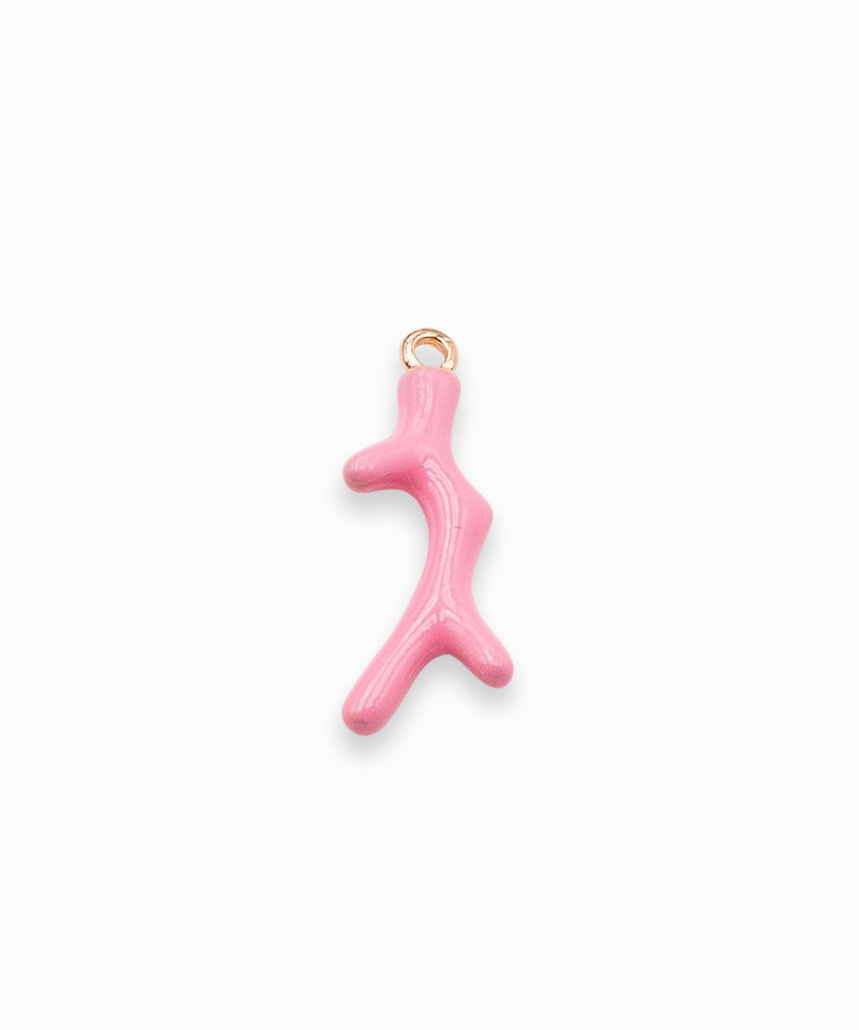 Pendentifs corail 23x9mm