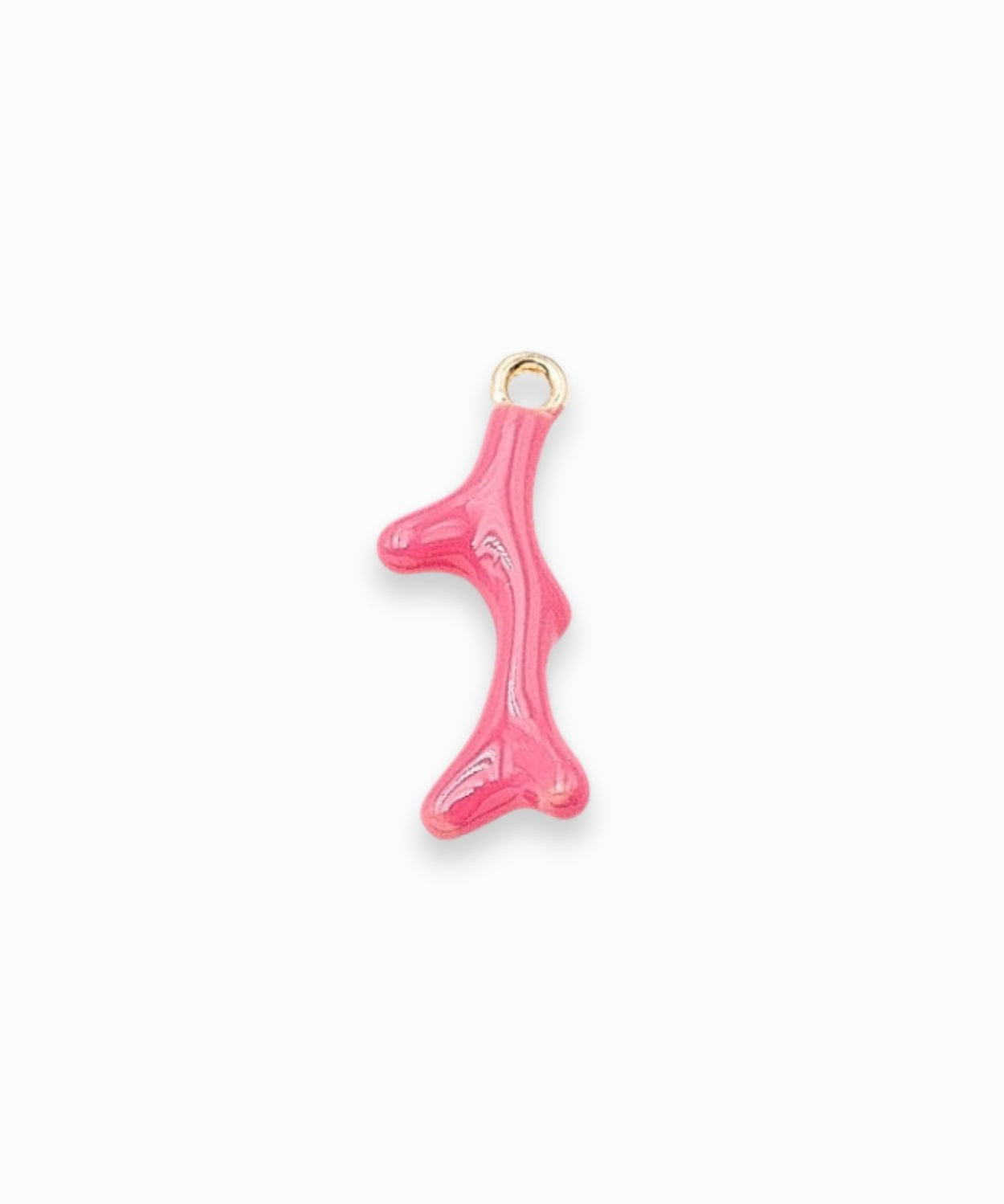 Pendentifs corail 23x9mm