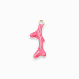 Pendentifs corail 23x9mm