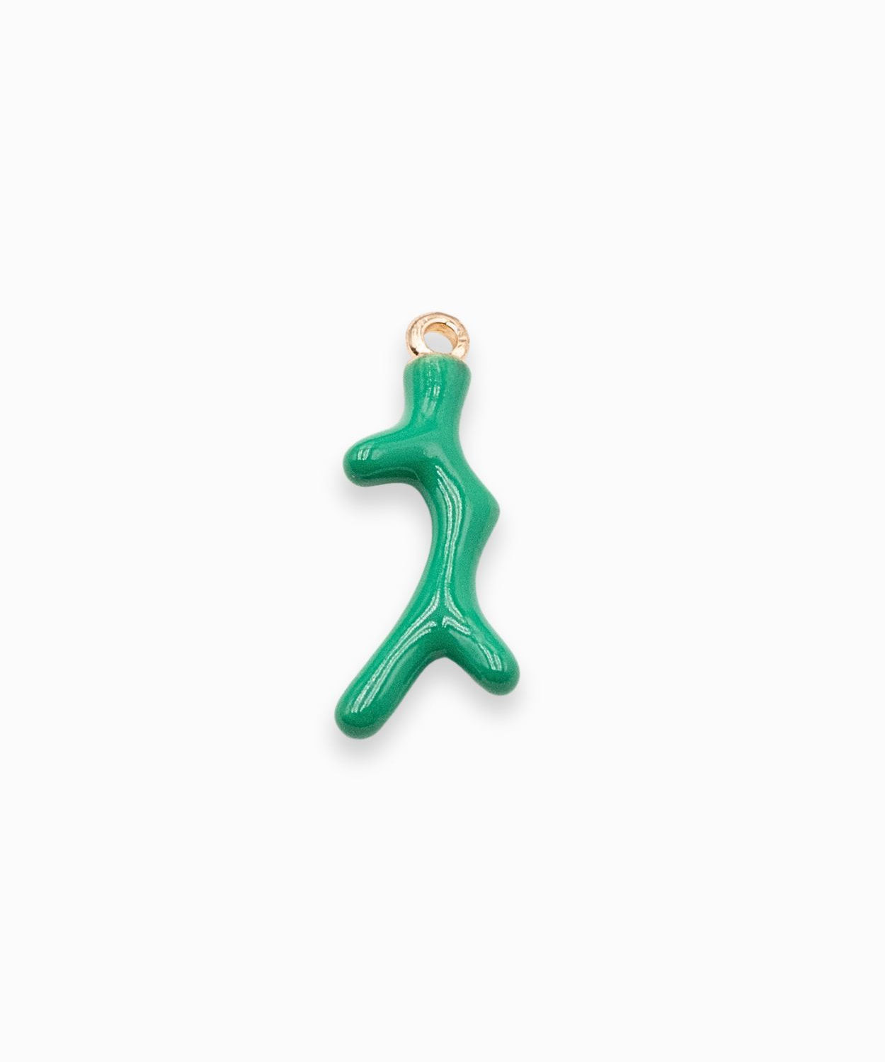 Pendentifs corail 23x9mm