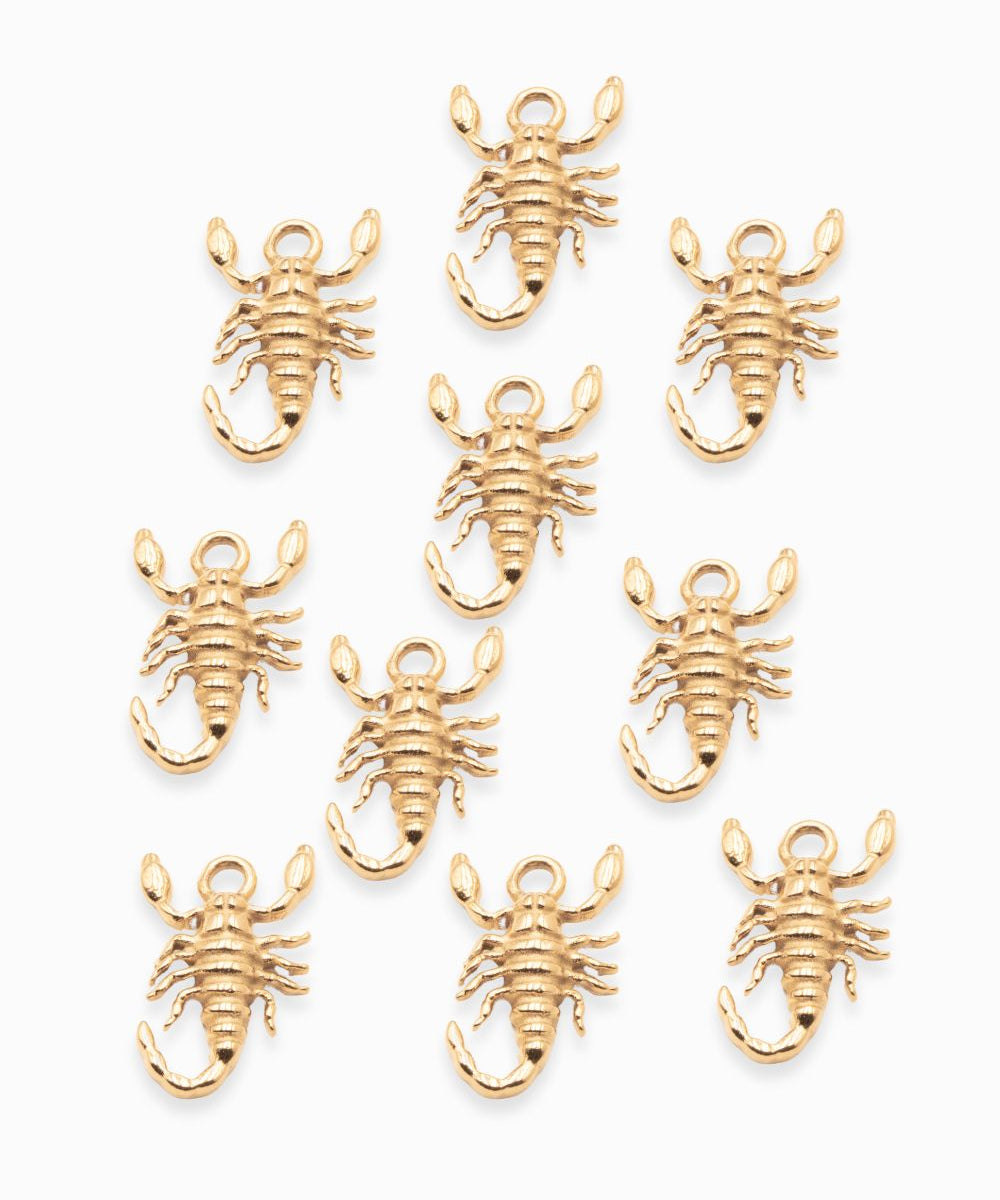 Pendentif scorpion 17x10mm