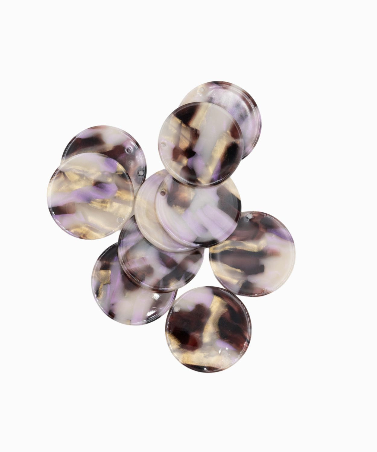 Pendentifs disques 30mm