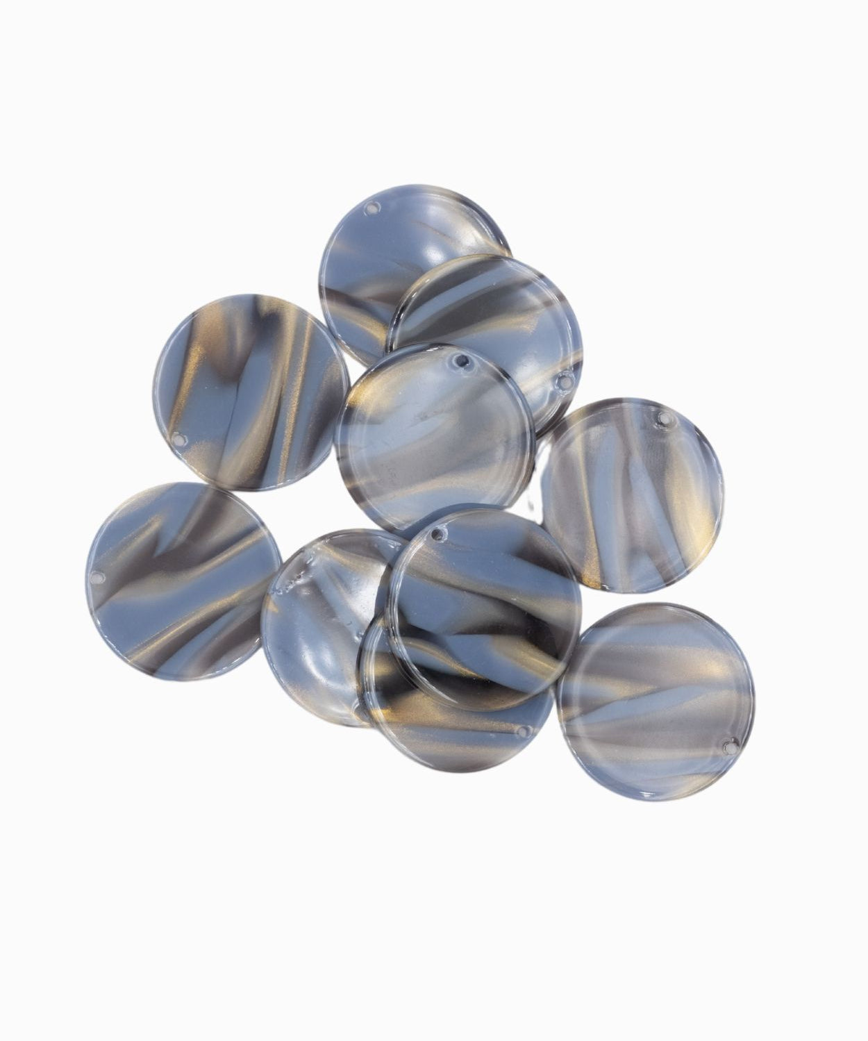 Pendentifs disques 30mm
