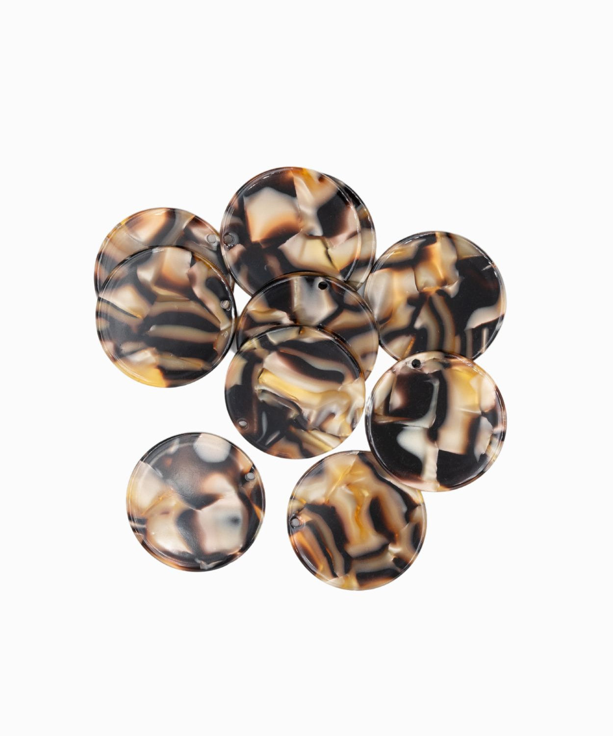 Pendentifs disques 30mm