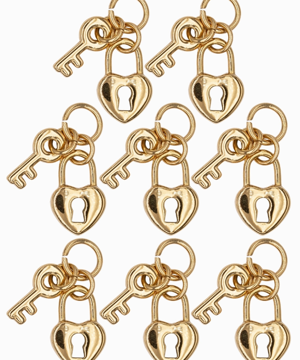 Pendentif serrure 16x10.50 mm