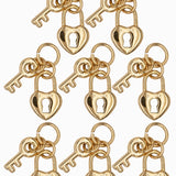 Pendentif serrure 16x10.50 mm