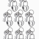 Pendentif serrure 16x10.50 mm