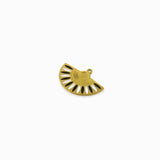 Pendentifs éventails 14x20mm