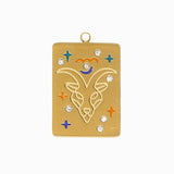 Pendentif signe Astro 28x18mm