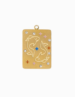 Pendentif signe Astro 28x18mm