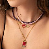 Pendentif signe Cancer 15x16mm