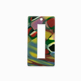 Pendentifs rectangles 40x22mm