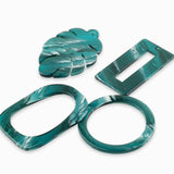 Pendentifs rectangles 40x22mm