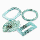 Pendentifs rectangles 40x22mm