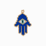 Pendentif tissage main de Fatma 35x28mm