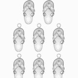 Pendentif tong coeur 16.50x8.50mm