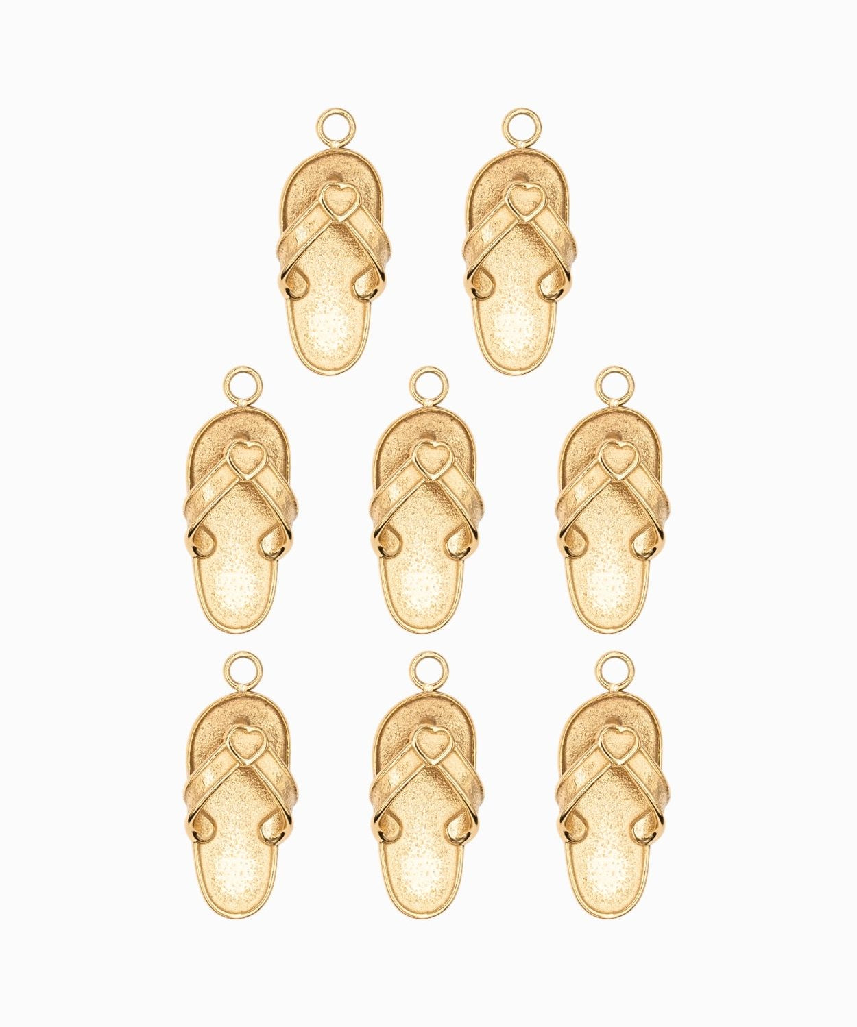 Pendentif tong coeur 16.50x8.50mm