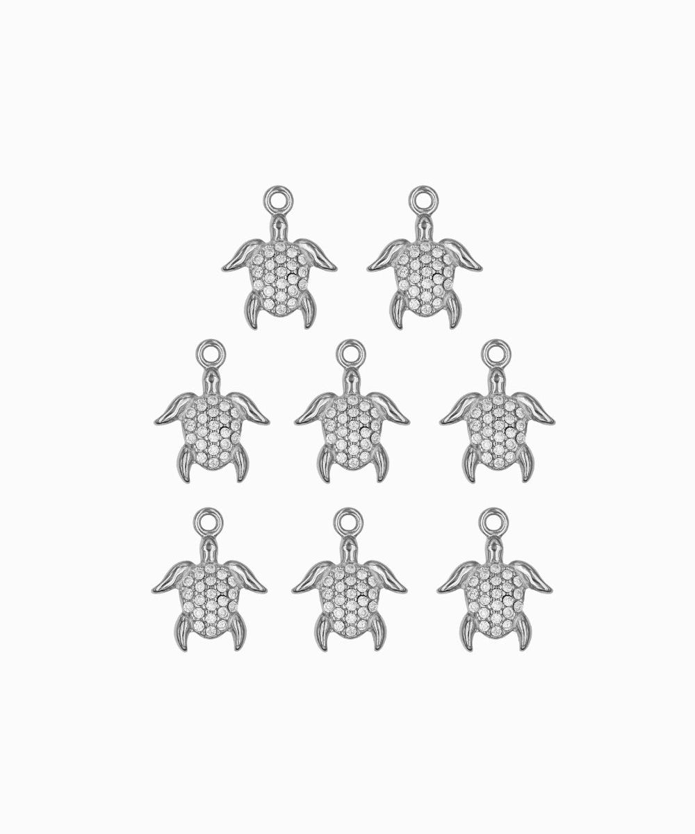 Pendentif tortue strass 11.50mm