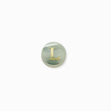 Perle nacre naturelle alphabet A-Z 6mm
