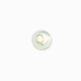 Perle nacre naturelle alphabet A-Z 6mm