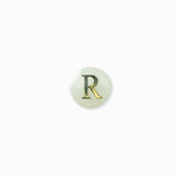 Perle nacre naturelle alphabet A-Z 6mm