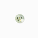 Perle nacre naturelle alphabet A-Z 6mm