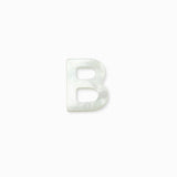 Perle pendentif alphabet A-Z 10mm