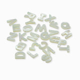 Perle pendentif alphabet A-Z 10mm