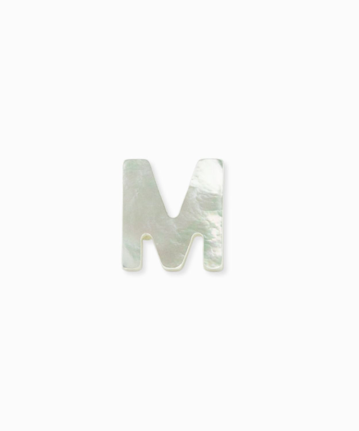 Perle pendentif alphabet A-Z 10mm