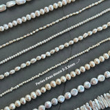 Perles d'eau douce 3-3.5mm