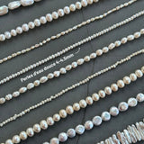 Perles d'eau douce 4-4.5mm