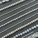 Perles d'eau douce bâtonnet 6-12mm