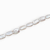 Perles d'eau douce galet ~12-17mm