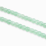 Perles cube facettée 5mm - Aventurine