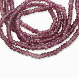 Perles donuts facettées 3mm